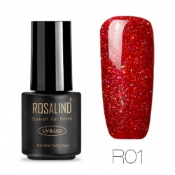 Гел Лак Брокатна Серия 7ml R01 Rosalind